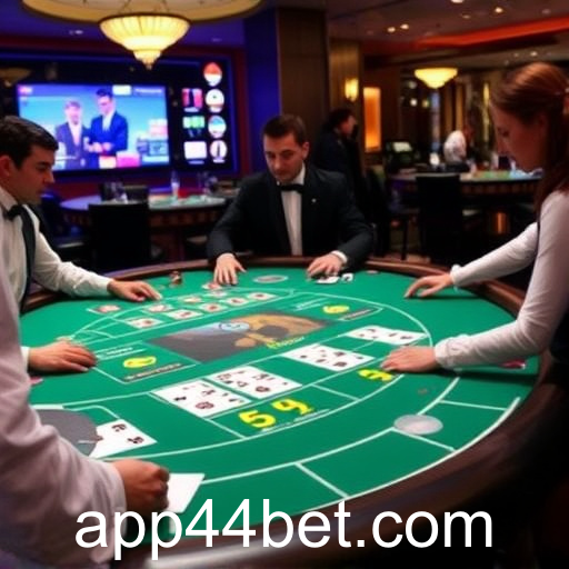 Explorando a Categoria 'Live Casino' no 44bet